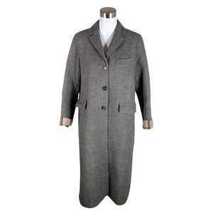 Unisex Weekend by MaxMara - Villane mantel, suurus 40 - Hall (1)