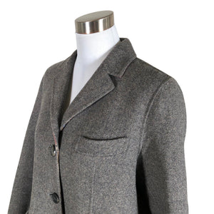 Unisex Weekend by MaxMara - Villane mantel, suurus 40 - Hall (3)