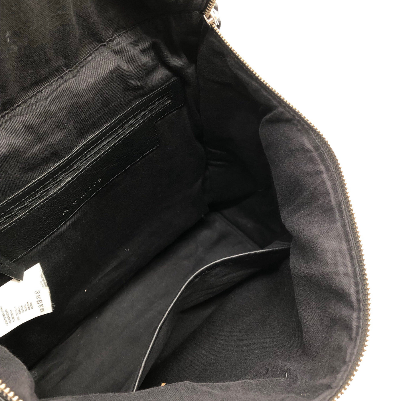 Unisex A+more - Seljakott, suurus Midi - Must (2)