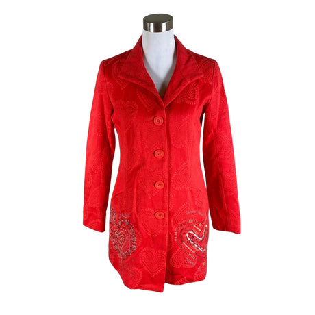 Unisex Desigual - Trentš, suurus 38 - Punane ()