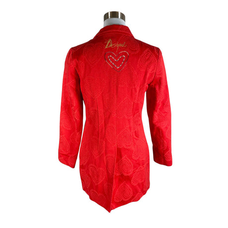 Unisex Desigual - Trentš, suurus 38 - Punane (2)