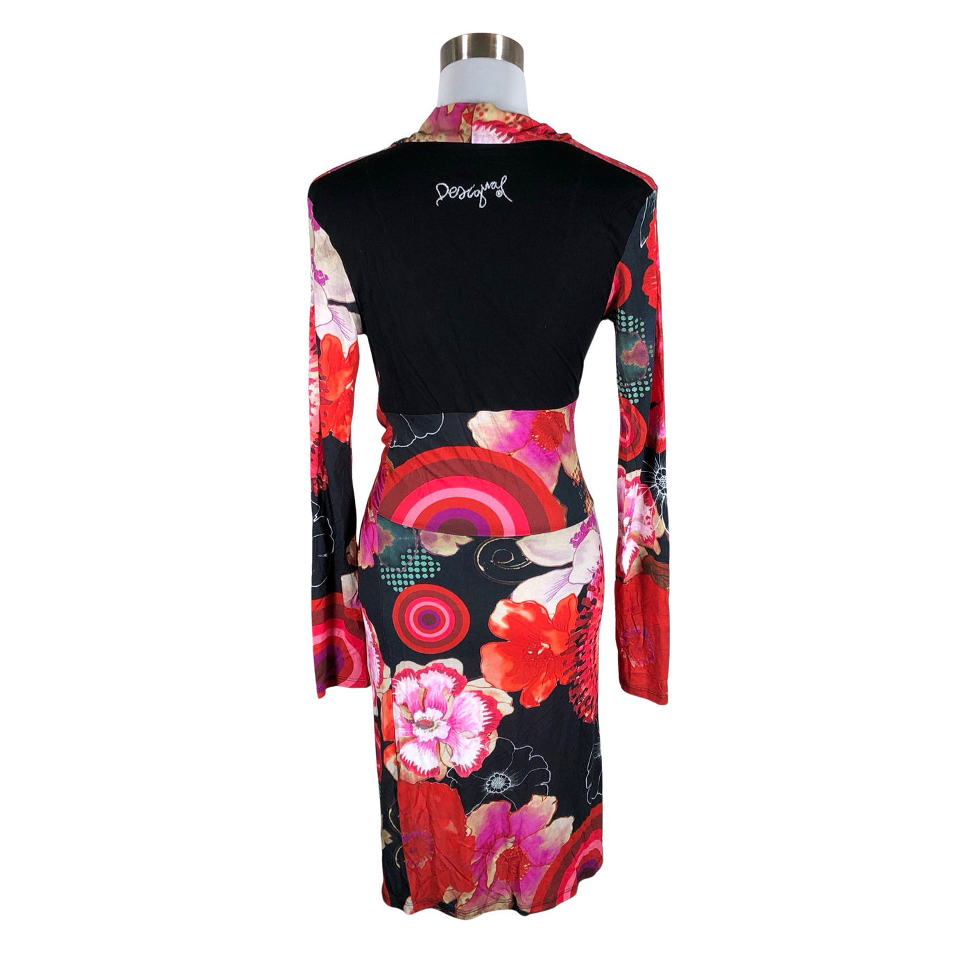 Unisex Desigual - Trikotaažist kleit, suurus 38 - Punane (2)