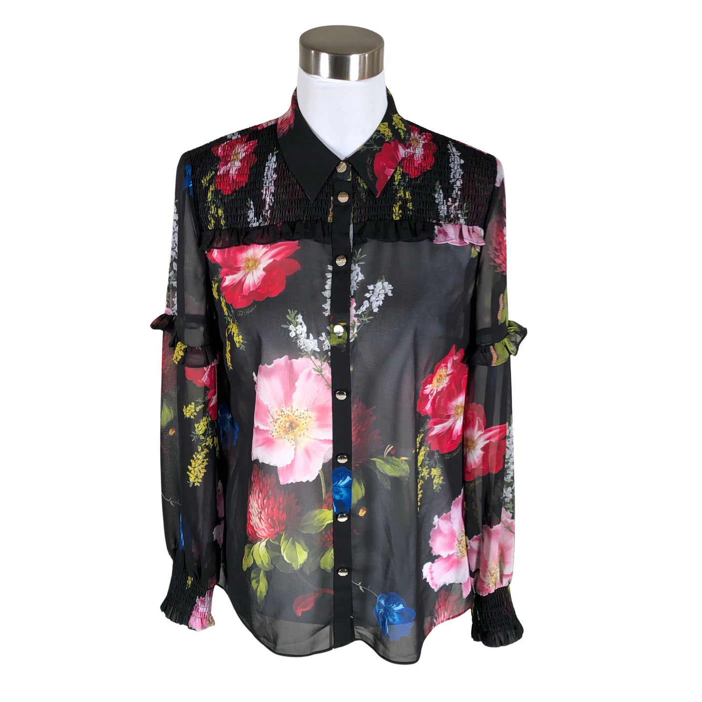 Unisex Ted Baker - Pluus, suurus 38 - Must (1)