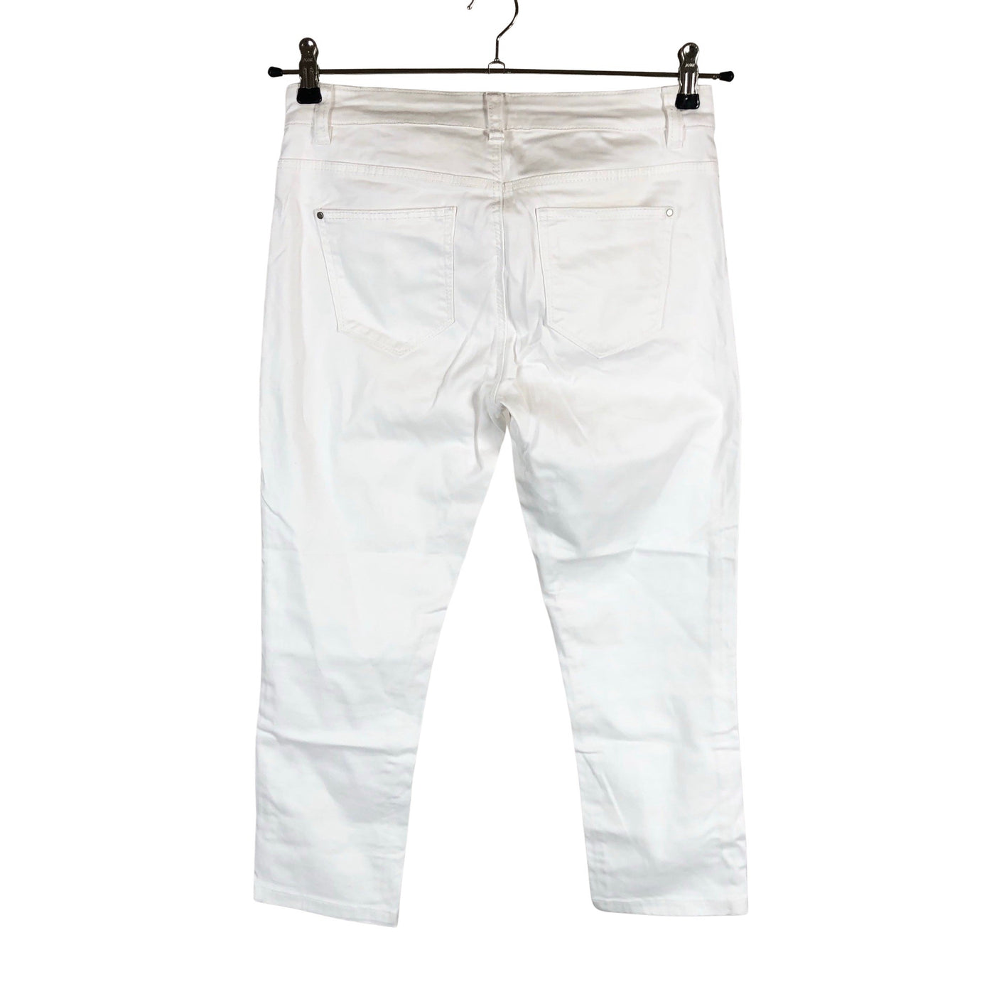 Unisex Esprit - Mittevenivad poolpikad püksid, suurus 36 - Valge (2)