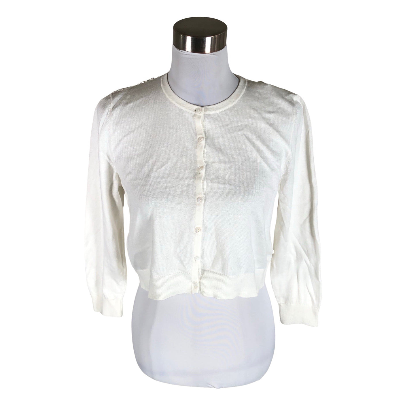 Unisex Laura Ashley - Kardigan, suurus 36 - Looduslik valge (1)