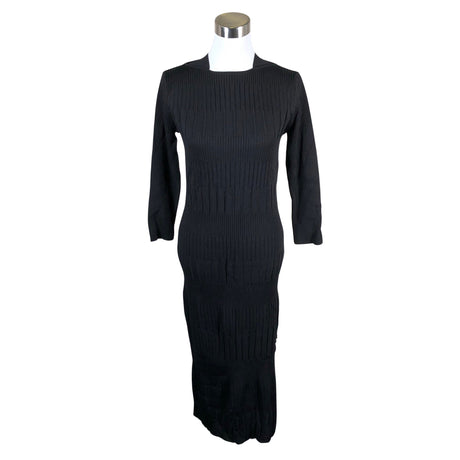 Unisex Andiata - Kootud kleit, suurus 40 - Must ()