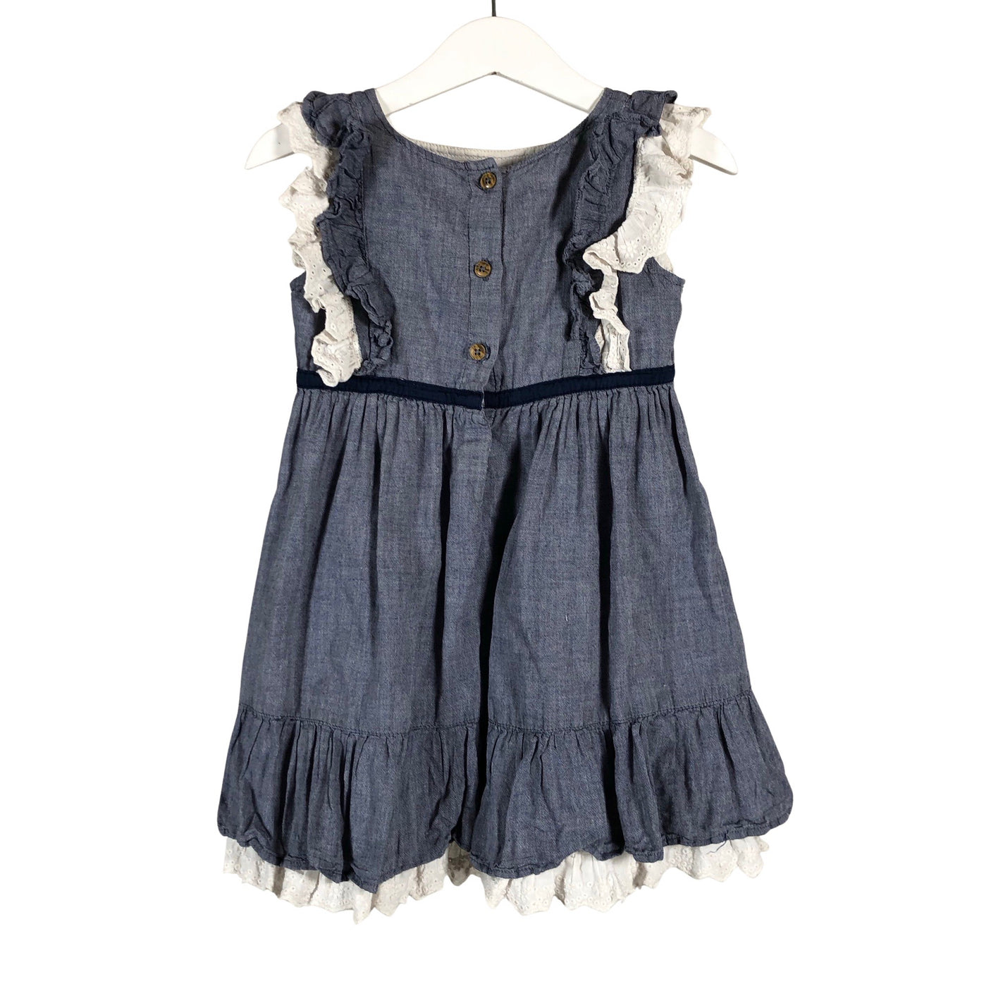 Unisex Lindex - Mitteveniv kleit, suurus 86 - 92 - Sinine (2)