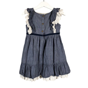 Unisex Lindex - Mitteveniv kleit, suurus 86 - 92 - Sinine (2)