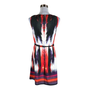 Unisex Your Face - Õhuke kleit, suurus 32 - Punane (2)