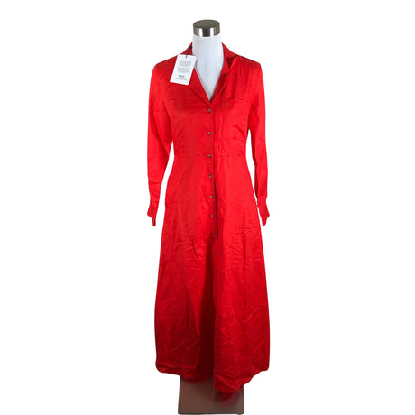 Unisex Selected - Mitteveniv kleit, suurus 36 - Punane ()
