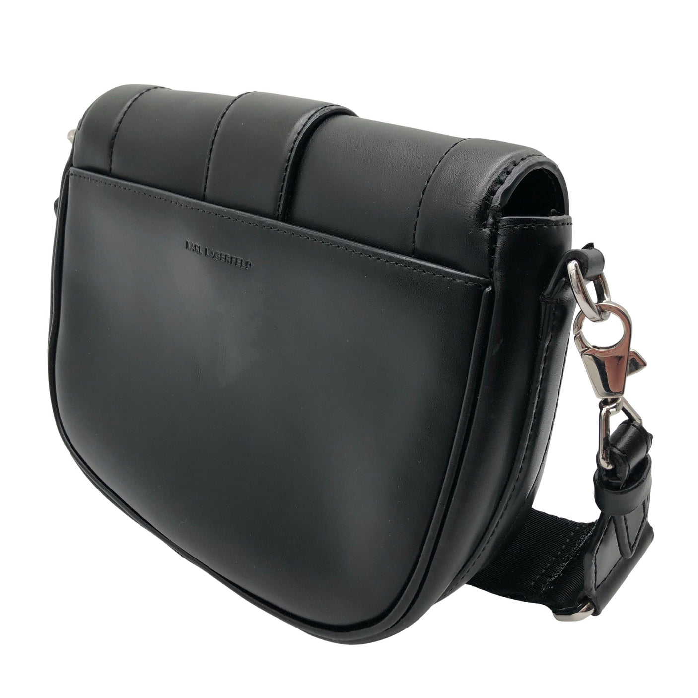 Unisex Karl Lagerfeld - Õlakott, suurus Midi - Must (2)