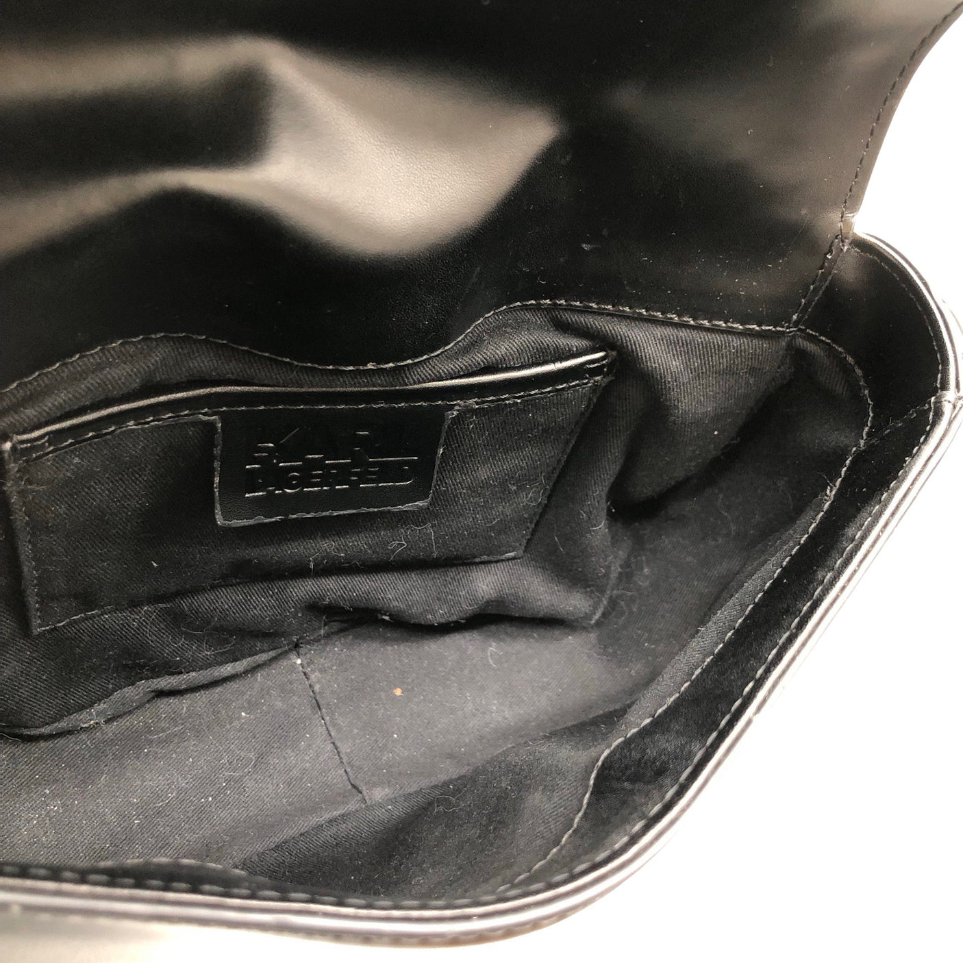 Unisex Karl Lagerfeld - Õlakott, suurus Midi - Must (3)