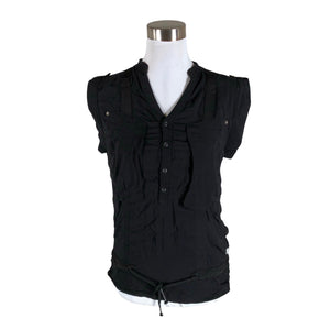 Unisex G-star - Lühikeste käistega pluus, suurus 36 - Must (1)