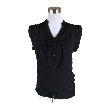 Unisex G-star - Lühikeste käistega pluus, suurus 36 - Must ()