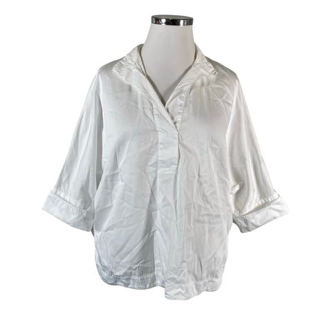 Unisex Gerry Weber - Lühikeste käistega pluus, suurus 40 - Valge ()