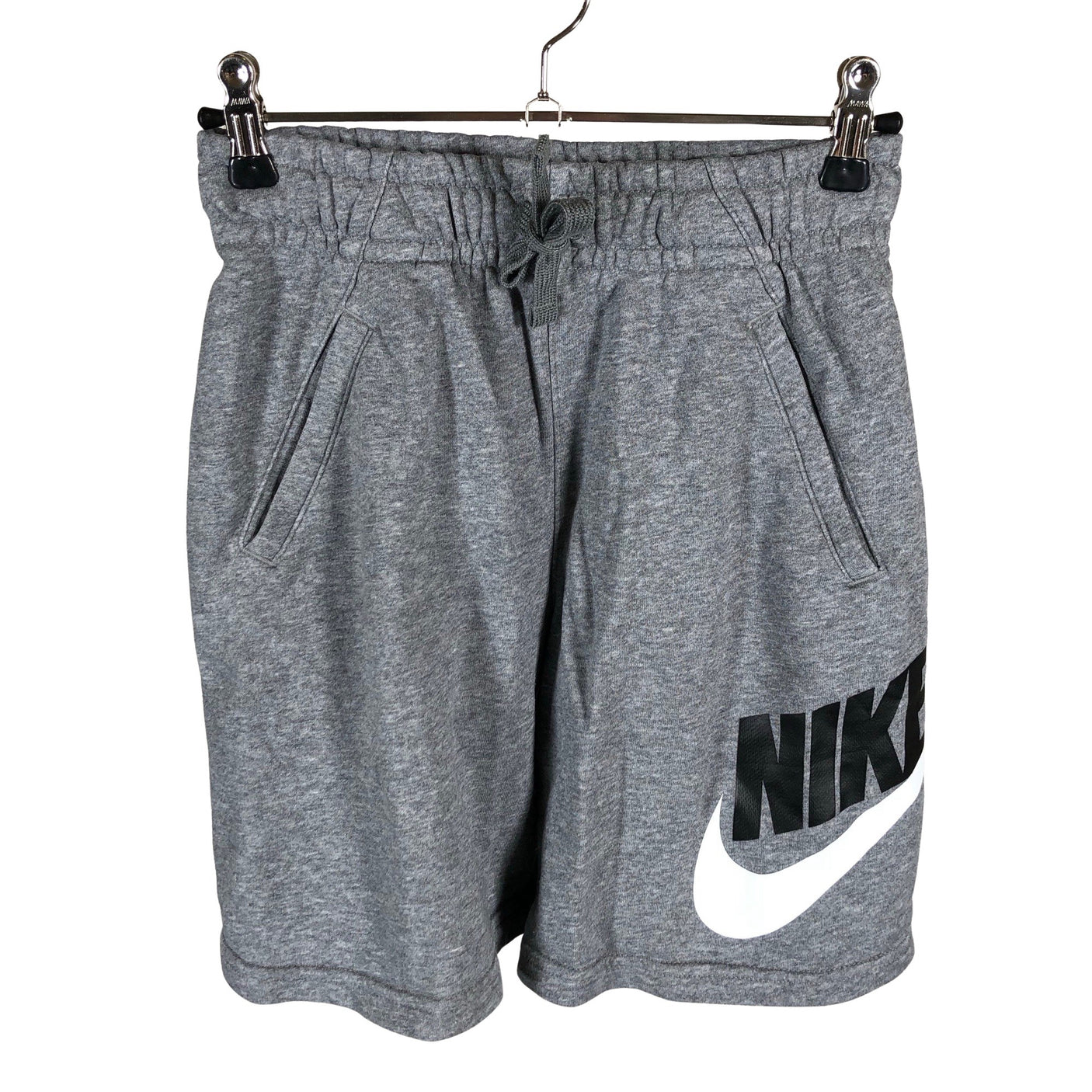 Unisex Nike - Dressikangast lühikesed püksid, suurus 140 - 146 - Hall (1)