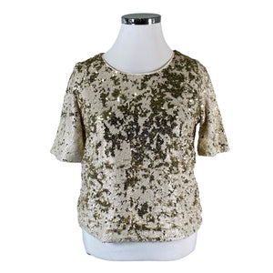 Unisex Lindex - Pidulik pluus, suurus 40 - Beige (1)