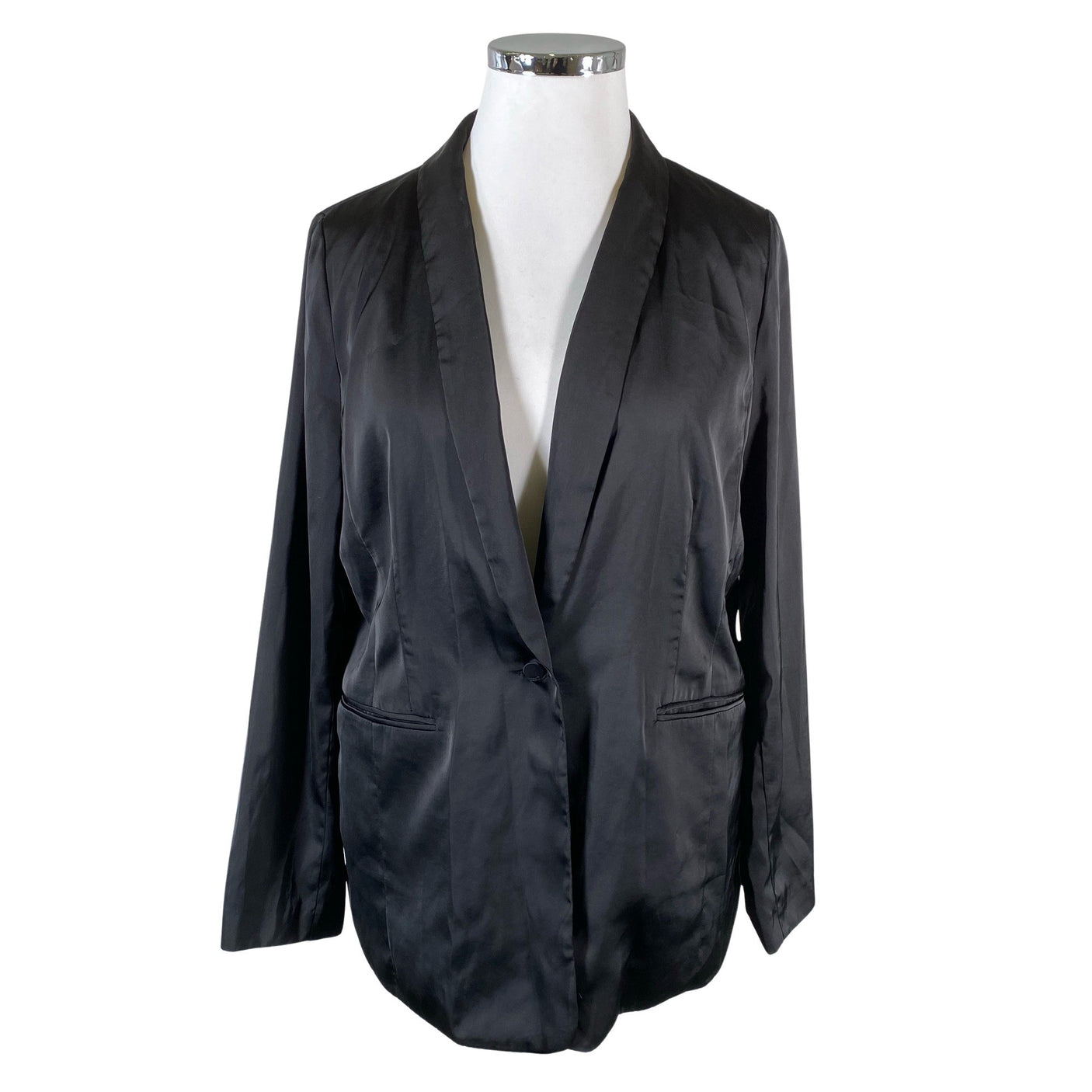 Unisex Lindex - Pidulik jakk, suurus 44 - Must (1)