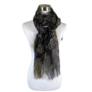 Unisex Gudrun Sjöden - Õhuke sall, suurus Maxi - Must (1)