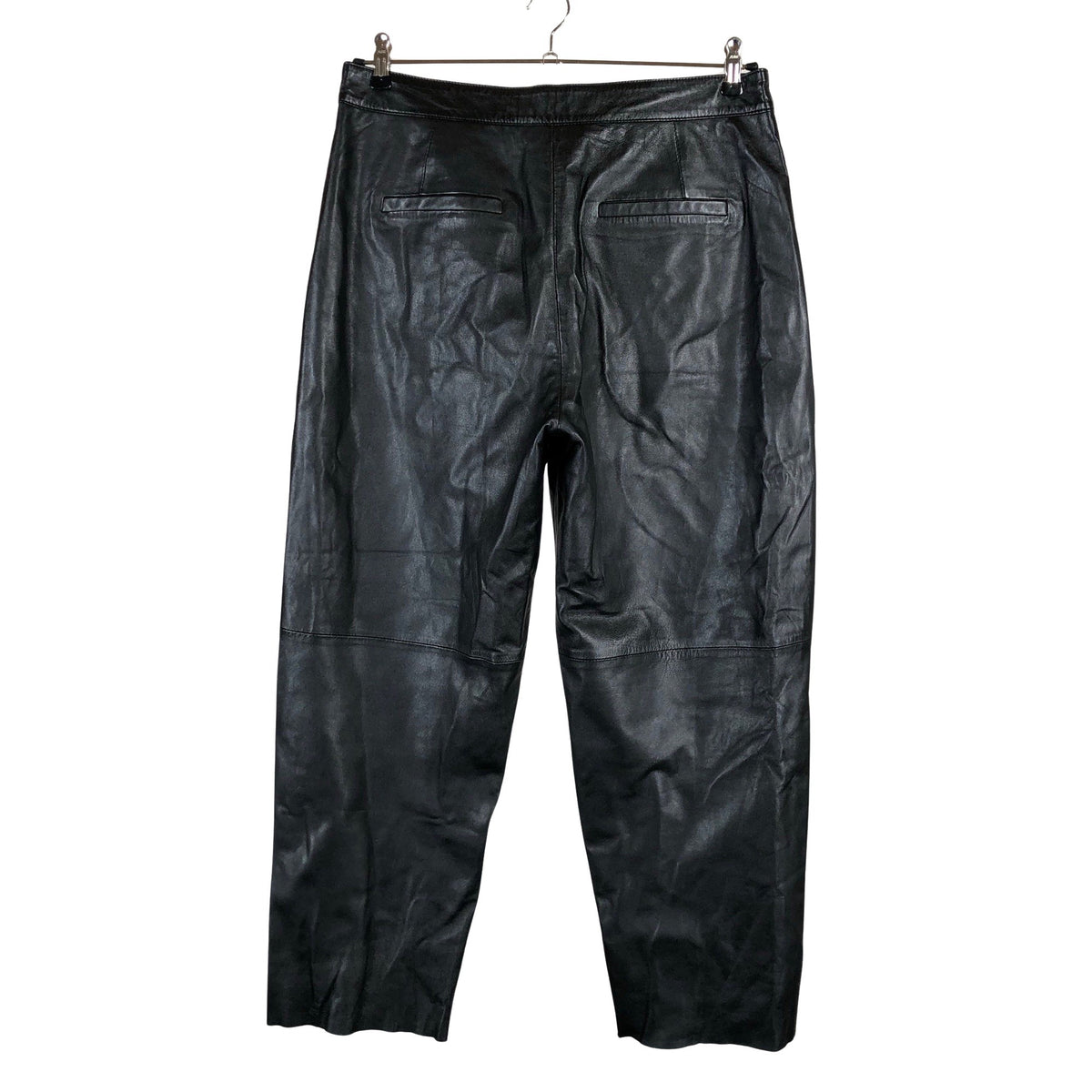 Unisex Selected - Nahkpüksid, suurus 42 - Must (2)