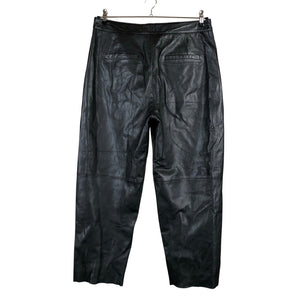 Unisex Selected - Nahkpüksid, suurus 42 - Must (2)