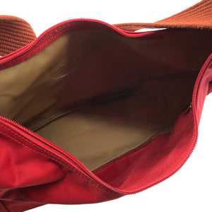 Unisex Longchamp - Käekott, suurus Midi - Punane (3)