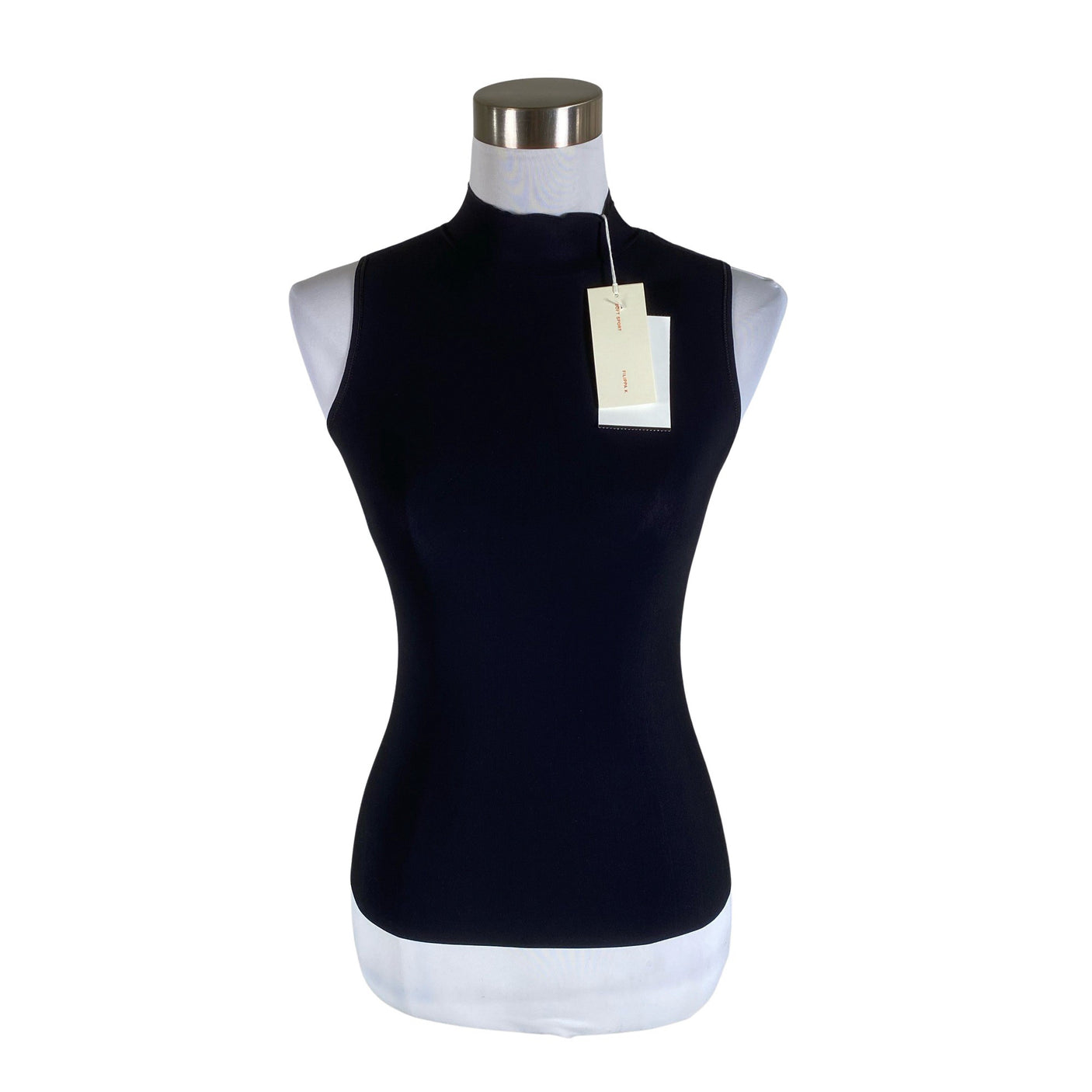 Unisex Filippa K. - Trikotaažist topp, suurus 34 - Must (1)