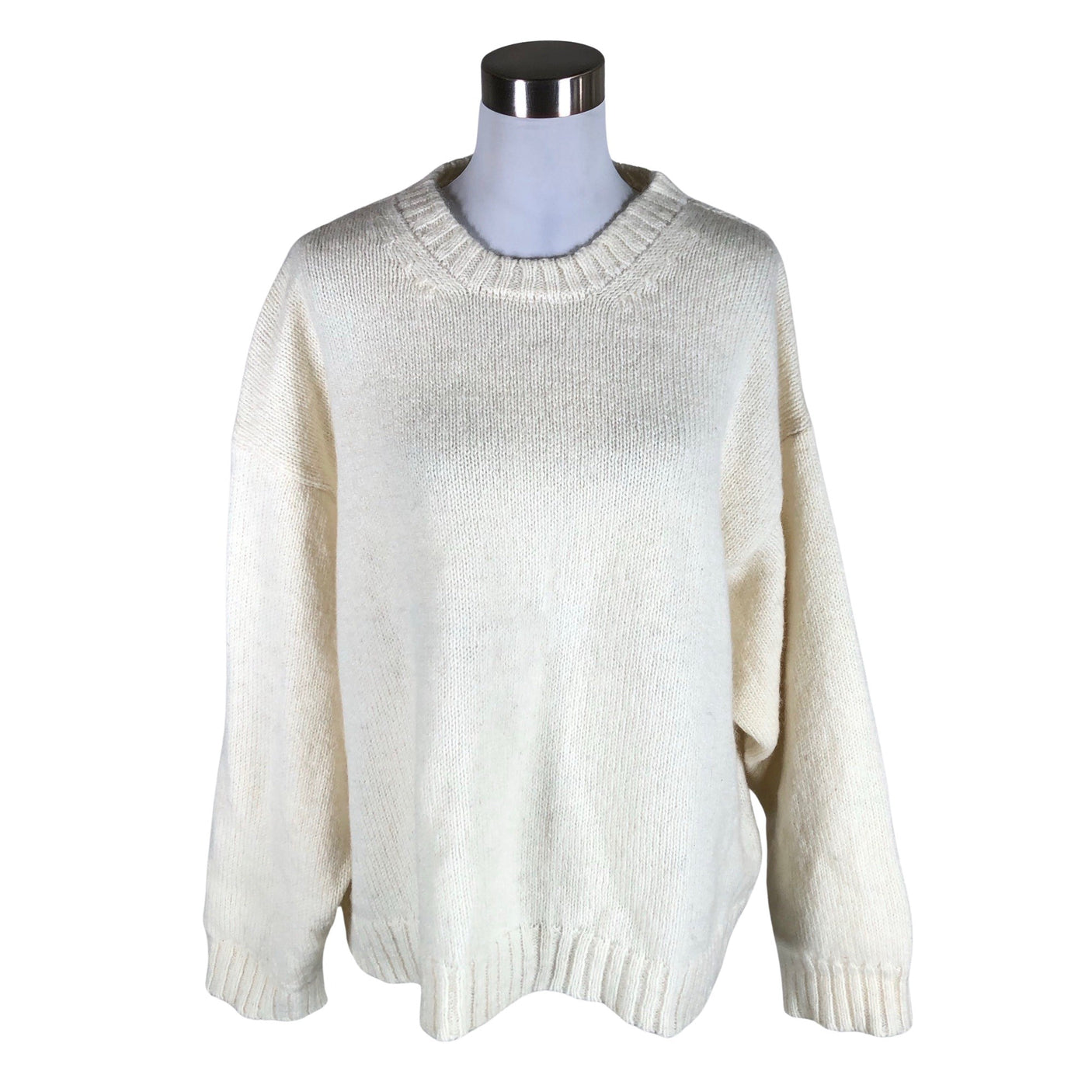 Unisex Residus - Kampsun, suurus 38 - Looduslik valge (1)