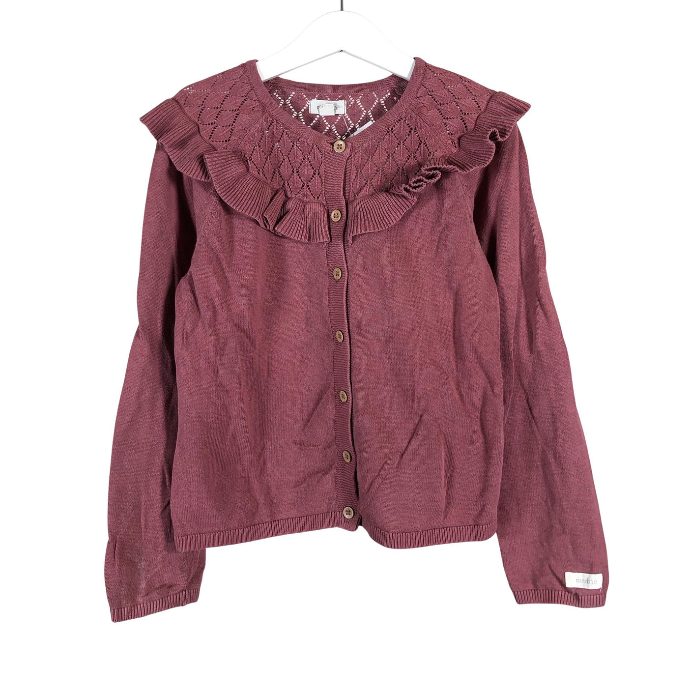Unisex Newbie - Kardigan, suurus 122 - 128 - Lilla (1)