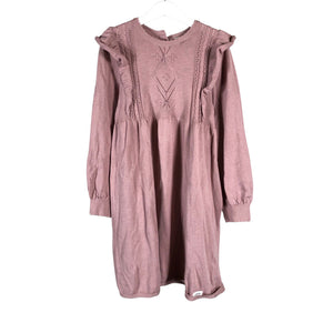 Unisex Newbie - Kootud kleit, suurus 122 - 128 - Heleroosa (1)