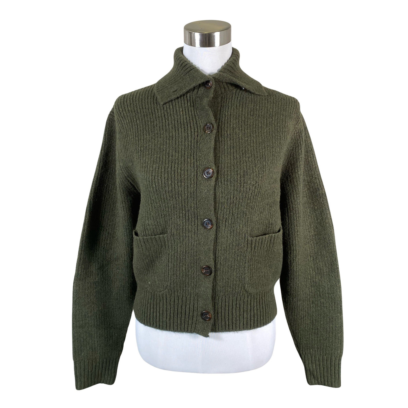 Unisex Uniqlo - Kardigan, suurus 34 - Roheline (1)