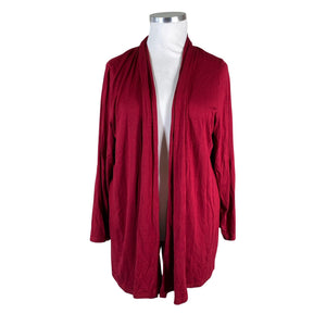 Unisex Nanso - Kardigan, suurus 48 - Veinipunane (1)
