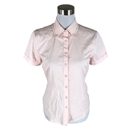 Unisex Ichi - Lühikeste käistega pluus, suurus 38 - Heleroosa ()
