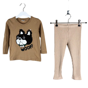 Unisex Metsola - Retuusid, suurus 98 - 104 - Beige (1)