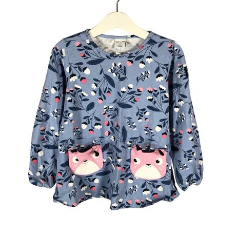 Unisex Polarn O. Pyret - Trikotaažist tuunika, suurus 104 - 110 - Helesinine ()