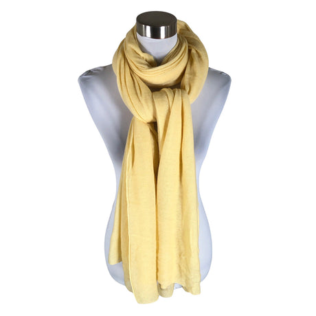 Unisex Kaiko - Õhuke sall, suurus Maxi - Kollane ()