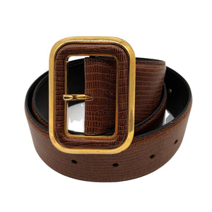 Unisex MaxMara - Nahkvöö, suurus Suurus puudub - Pruun (1)