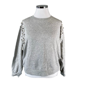 Unisex Lindex - Dressikangast pluus, suurus 42 - Hall (1)