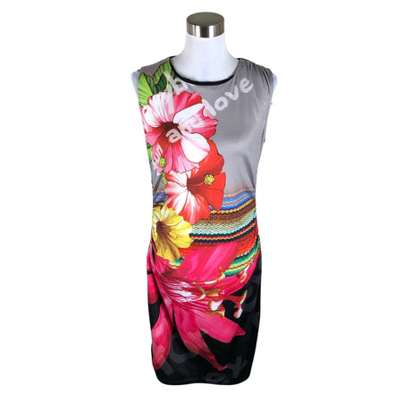 Unisex Desigual - Trikotaažist kleit, suurus 40 - Hall ()