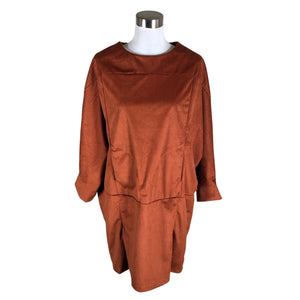 Unisex Handmade - Mitteveniv kleit, suurus 40 - Pruun (1)