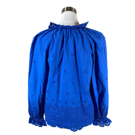Unisex Ulla Johnson - Pluus, suurus 38 - Sinine (2)