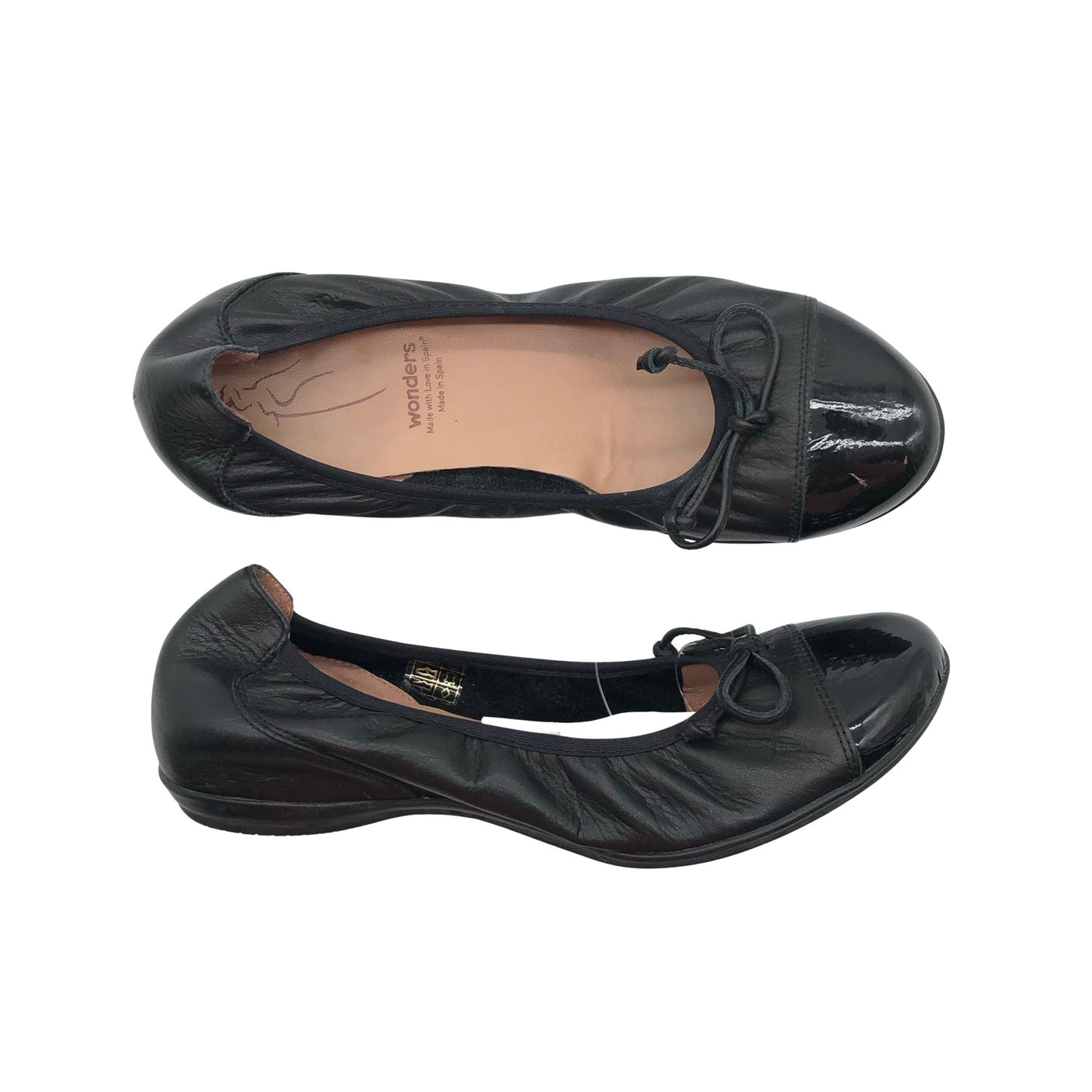 Unisex Wonders - Baleriinad, suurus 37 - Must (1)