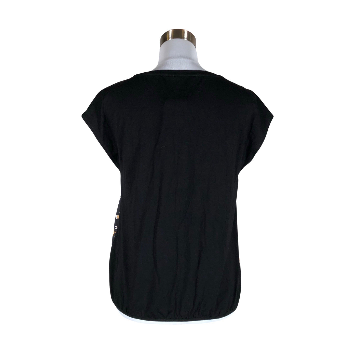 Unisex Ril's - Lühikeste käistega pluus, suurus 36 - Must (2)