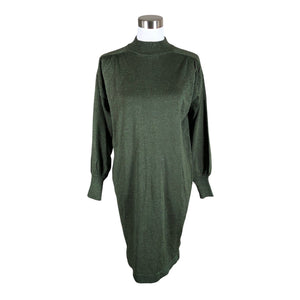 Unisex Kaffe - Kootud kleit, suurus 38 - Roheline (1)