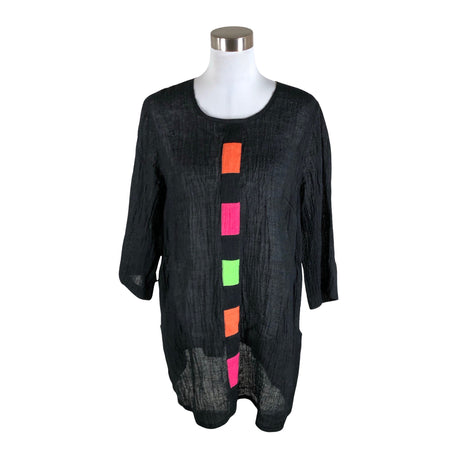 Unisex Tarina-Asu - Õhuke tuunika, suurus 40 - Must ()