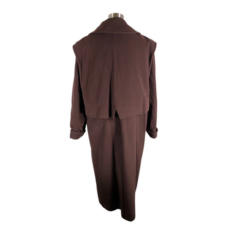 Unisex Clif - Villane mantel, suurus 38 - Pruun (2)