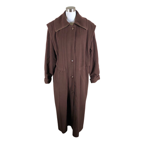 Unisex Clif - Villane mantel, suurus 38 - Pruun ()
