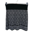 Unisex Taifun - Kootud seelik, suurus 36 - Must ()