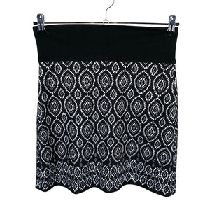 Unisex Taifun - Kootud seelik, suurus 36 - Must (1)
