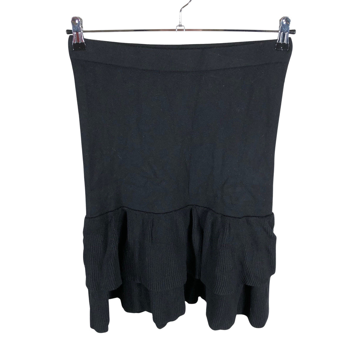 Unisex Taifun - Kootud seelik, suurus 36 - Must (1)